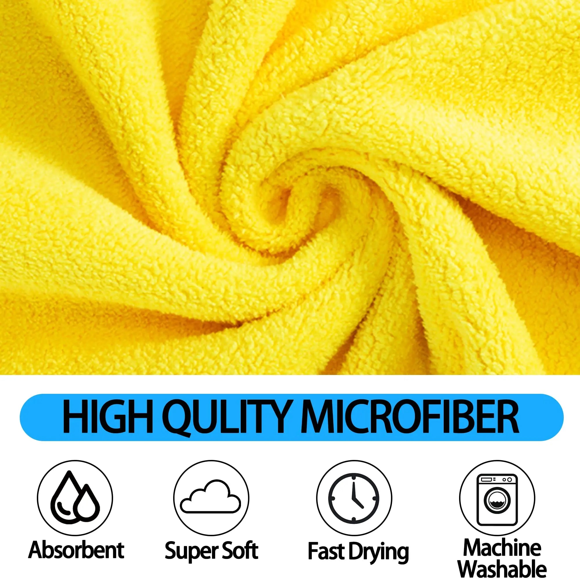 Dog Towels For Drying Dogs Drying Towel Dog Bath Towel, Quick-drying Pet Dog And Cat Towels Soft Fiber Towels Robe Super Absorbent Quick Drying Soft Microfiber Pet Towel For Dogs, Cats Yellow cJ