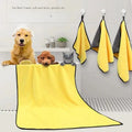 Dog Towels For Drying Dogs Drying Towel Dog Bath Towel, Quick-drying Pet Dog And Cat Towels Soft Fiber Towels Robe Super Absorbent Quick Drying Soft Microfiber Pet Towel For Dogs, Cats Yellow cJ