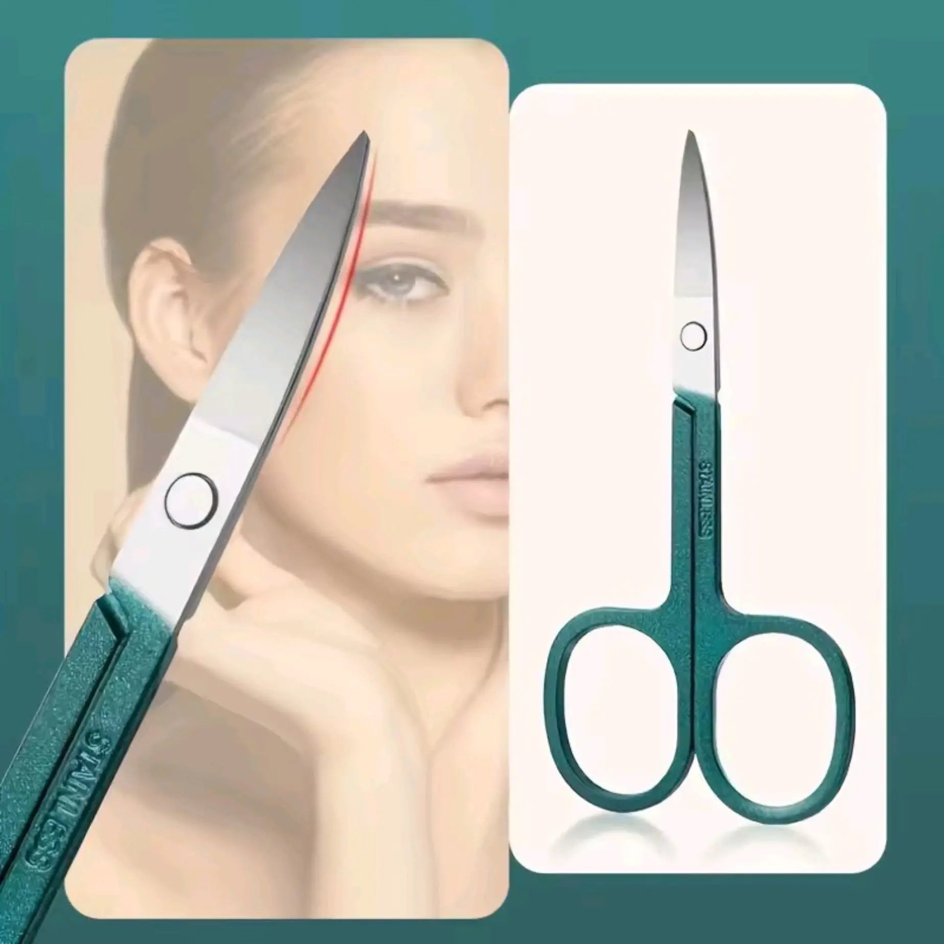 Maniküre- & Pediküre-Set – 7-teiliges Nagelpflege-Set im Etui – Edelstahl Moellerzon