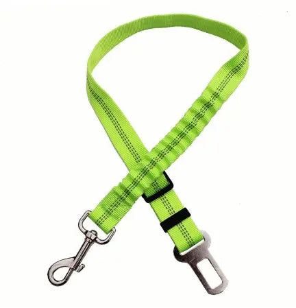 Adjustable Dog Seat Belt Dog Car Seatbelt Harness Leads Elastic Reflective Safety Rope cJ